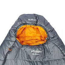 Зимовий спальний мішок-кокон Pinguin Expert CCS (-8/-16/-36°С), 195 см, Left Zip (Grey), фото 4