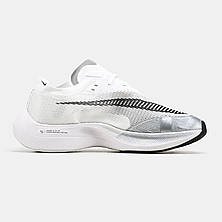 Чоловічі кросівки Nike ZoomX Vaporfly Next% 2 White Metallic Silver CU4123-100, фото 4