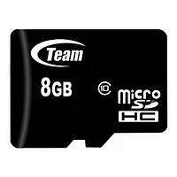 Карта памяти Team TUSDH8GCL1002 8GB microSDHC Class 10