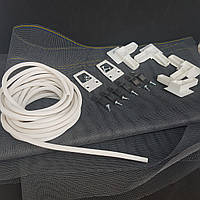 Набор Арка Пласт для ремонта внутрипроемной москитной сетки высотой до 1.6 м (белый)