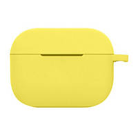 Чехол для наушников EpiK Apple Airpods Pro Silicone Case New with carabine Yellow