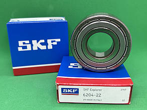Підшипник 6204 ZZ, 80204 (20*47*14) SKF ITALY