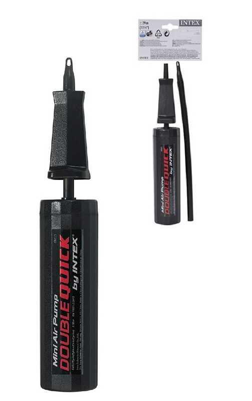 Насос ручний для надувного кола, жилета, м'яча, фітнес м'яча, Intex 69613 (об'єм 0,45 л, 29 см), фото 1