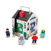 Детский домик для куклы Melissa&Doug MD22505 Деревянный музыкальный домик