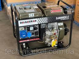 Генератор дизельний Dalgakiran DJ 8000 DG-E
