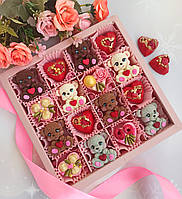 Шоколадный набор к любому празднику Шоколадные конфеты Шоколадные сердечки