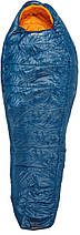Зимовий спальний мішок-кокон Pinguin Spirit CCS 195 см, Left Zip (Blue), фото 3