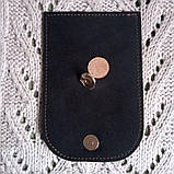 Клапан для міні сумочки 12*18. "Кокопеллі". Колір "Рудий", фото 2