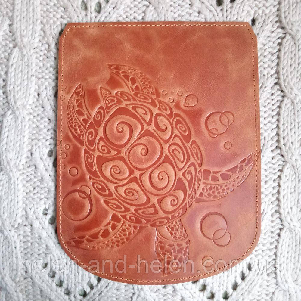 Клапан для рюкзака "Черепаха". Колір "Рудий"., фото 1