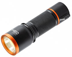 Neo Tools Ліхтар ручний, 200 люмен, 3 Вт, LED COB, алюмінієвий, 3xAA, IP20 (99-032)