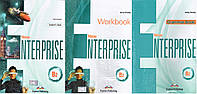 Підручник + зошит + граматика New Enterprise B2 Student's Book + workbook + grammar book