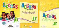 Підручник + зошит + граматика Access 1 Student's Book + Workbook + Grammar book