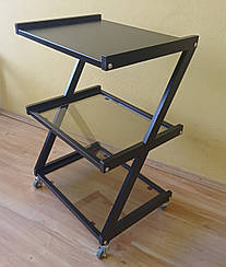 Візок косметологічна / маніпуляційна на 3 полки. Етажерка косметологічна. Стіл для косметолога