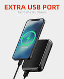 HEWINZE Power Bank/акумуляторна батарея для жилетів з підігрівом, курток з підігрівом та мобільного телефону, фото 4