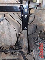 Фаркоп Nissan Patrol Y61 1997-2010 (Ніссан Патрол) без підрізу бампера, фото 3