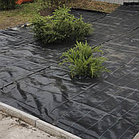 Агротканина Agreen 100гр 1,6мх50м чорна, агротканина для мульчування