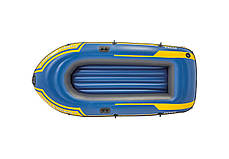 Надувний човен Intex 68367 Challenger 2 (236 х 114 х 41 см) ручний насос 0.9 л, весла 2 шт, фото 3