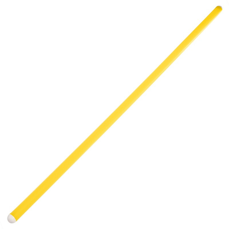 Палиця гімнастична тренувальна Zelart 5065-11 довжина 110 см Yellow, фото 1