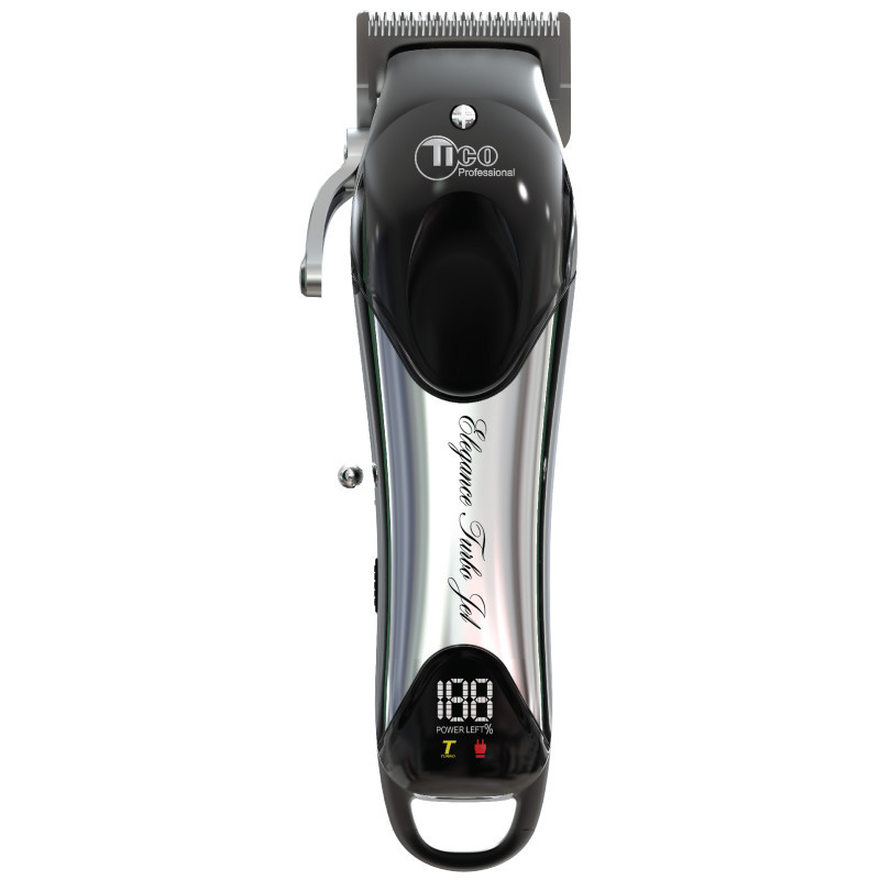 Професійна машинка для стрижки TICO Professional Elegance Turbo Jet Silver (100422)