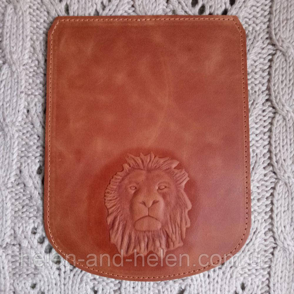 Клапан для рюкзака "Лев". Колір "Рудий"., фото 1