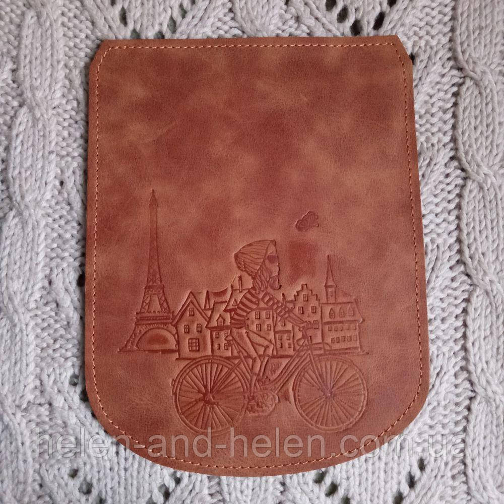 Клапан для рюкзака "Париж". Колір "Рудий"., фото 1