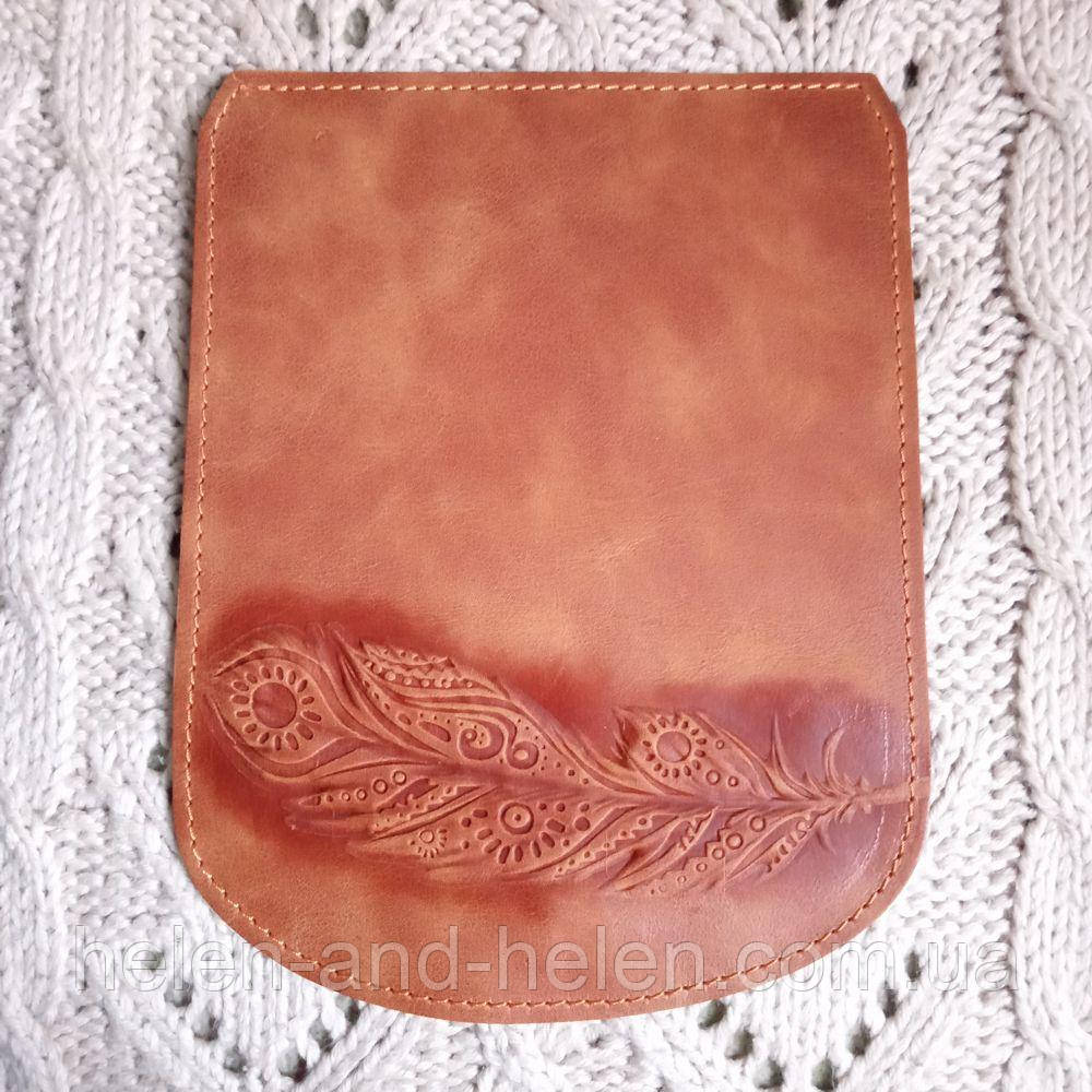 Клапан для рюкзака "Дракон". Колір "Рудий"., фото 1