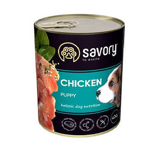 Savory Puppy Chicken для цуценят з куркою 400 г