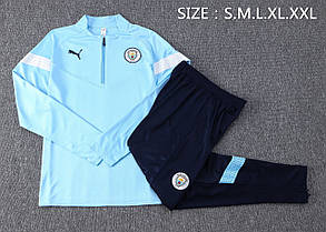 Спортивний костюм чоловічий Манчестер Сіті футбольний тренувальний Puma Manchester City 2023