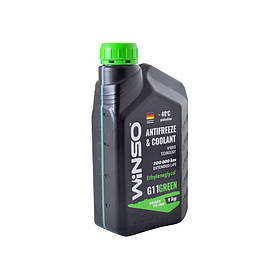 Антифриз WINSO G11 Зелений 1 л. ANTIFREEZE & COOLANT WINSO GREEN G11 1кг