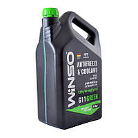 Антифриз WINSO G11 ЗЕЛЕНЫЙ 5 л. ANTIFREEZE & COOLANT WINSO GREEN G11 5кг