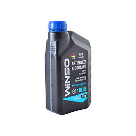 Антифриз WINSO G11 синій 1 л. ANTIFREEZE & COOLANT WINSO BLUE G11 1кг