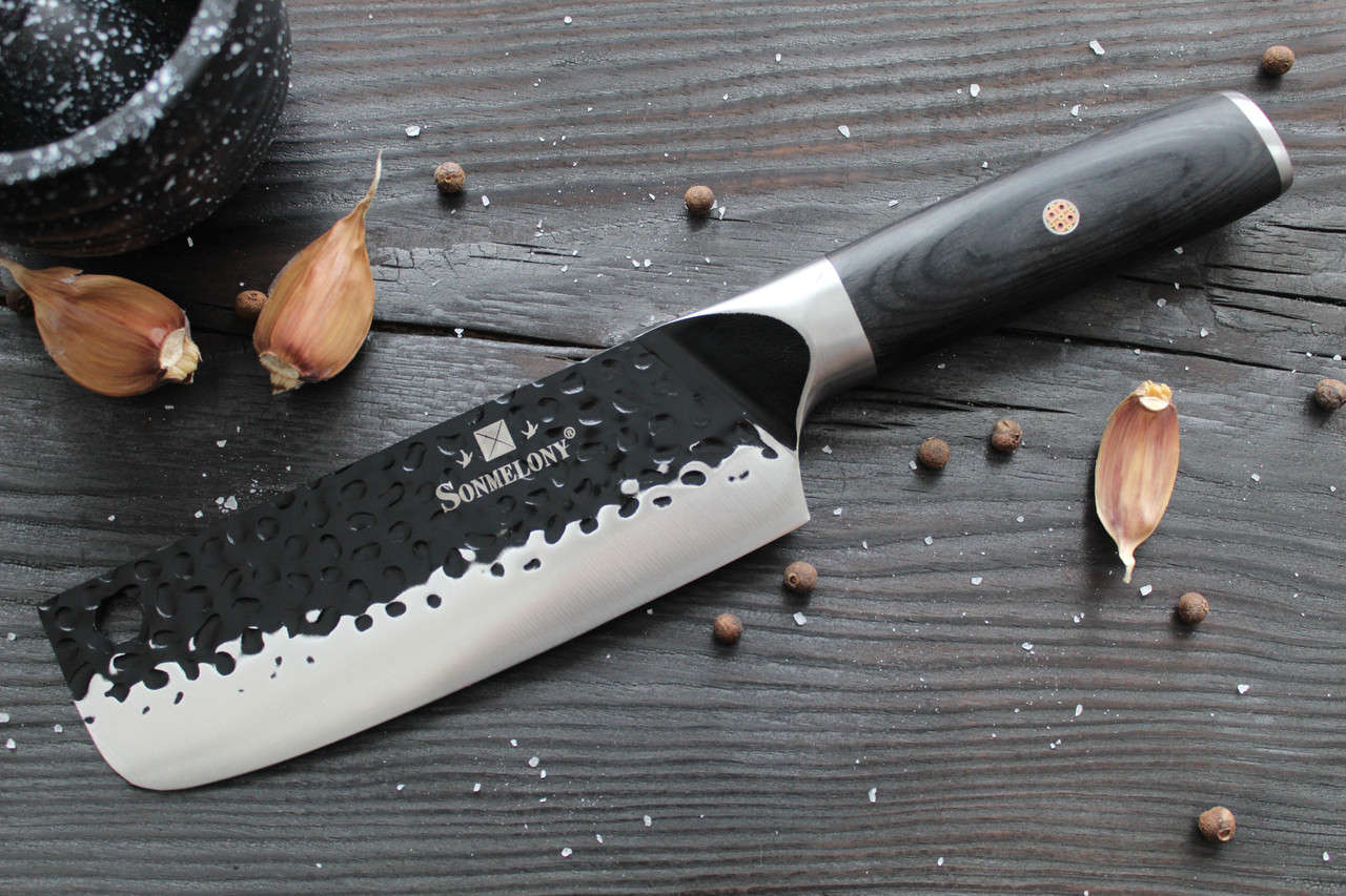 Кухонний ніж - сокира для м'яса Sonmelony 30см