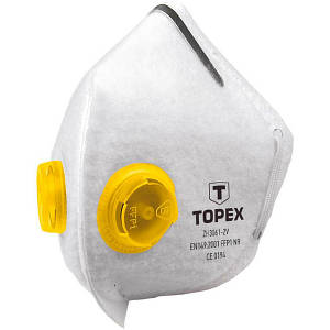 Захисна маска TOPEX FFP1 з 2 клапанами
