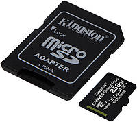 Карта памяти Kingston Canvas Select Plus SDCS2/256GB 256GB microSDXC С адаптером Class 10 UHS-I U3 V30