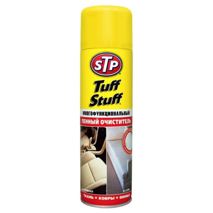 Очищувач салону пінний STP Tuff Stuff 650мл. Засіб для хімчистки салону пінний Таф Стаф