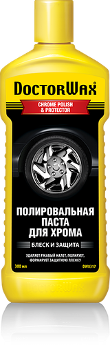 Полірувальна паста для хрому Doctor Wax DW8317 300мл. / Поліроль для ...