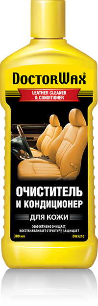 Кондиціонер для шкіри Doctor Wax 300 мл / Очисник шкіри салону авто Доктор Вакс