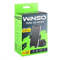 Держатель телефона Winso с поворотом на 360 градусов 58-90 мм 201180