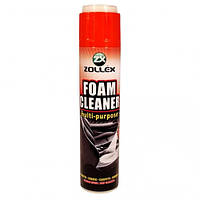 Пенный очиститель текстиля 650 мл Zollex Multi-Purpose Foam Cleaner \ Пенный очиститель Zollex + щетка