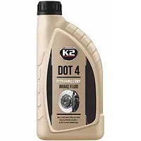 Жидкость тормозная DOT-4 1.0л "K2" TURBO