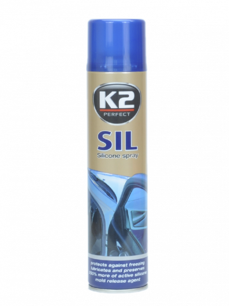 Змазка силіконова K2 SIL AERO аерозоль 300 мл (K6331), фото 1