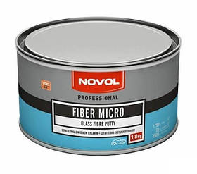 Шпатківка NOVOL FIBER MICRO Cтекловокно 1.8 kg. / Степлячка НОВИНИ