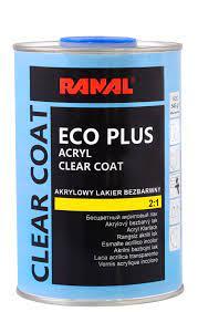 Безбарвний акриловий лак Ranal ECO PLUS 2:1 (1кг)