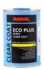 Безбарвний акриловий лак Ranal ECO PLUS 2:1 (0.5кг)