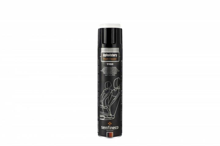 Пінний очисник очисник текстилю Senfineco Upholstery Foam Cleaner 650 мл. Піна для очищення оббивки Senfineco 650 мл