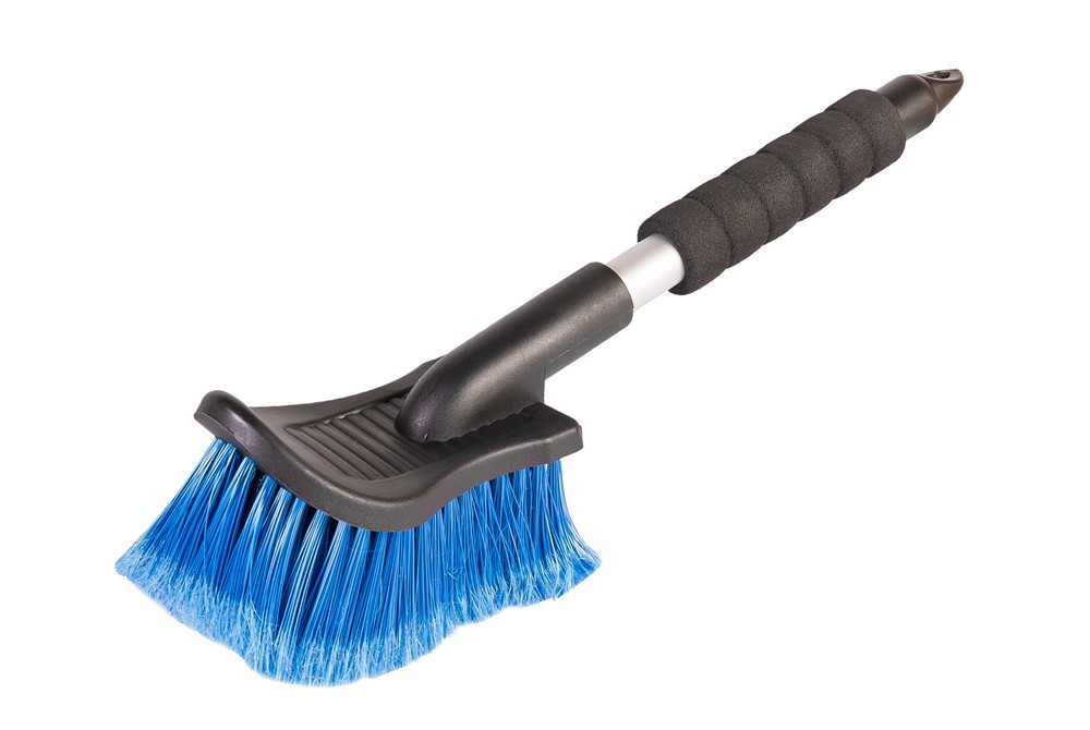Щітка для мийки автомобільна MASTERTOOL 90х175 мм з алюмінієвою ручкою 400 мм 84-0016, фото 1