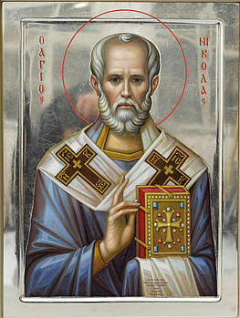 Ікона Святого Миколи Мирлікійського Чудотворця