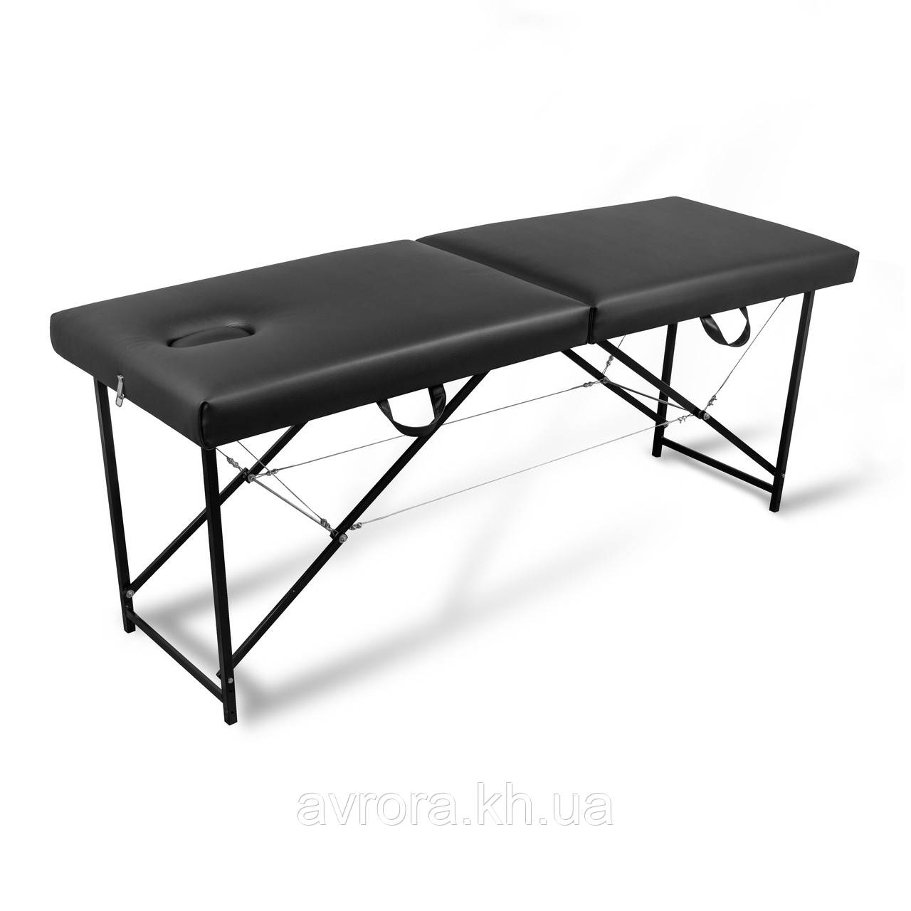 Standart з вирізом та регульованою висотою кушетка косметологічна, ручне складання