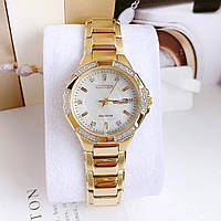 Жіночий годинник із 30 діамантами Citizen Riva Diamond із золотим циферблатом EW2462-51A