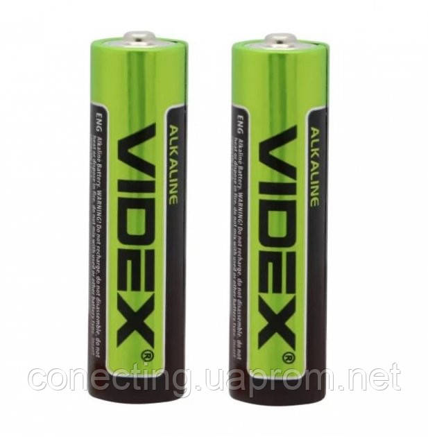 Батарейки лужна 2 шт Videx Alkaline AAA мініпальчики алкалайн